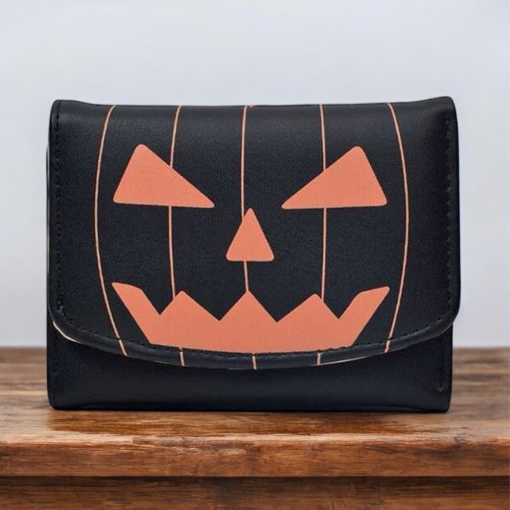Pumpkin Trifold Wallet